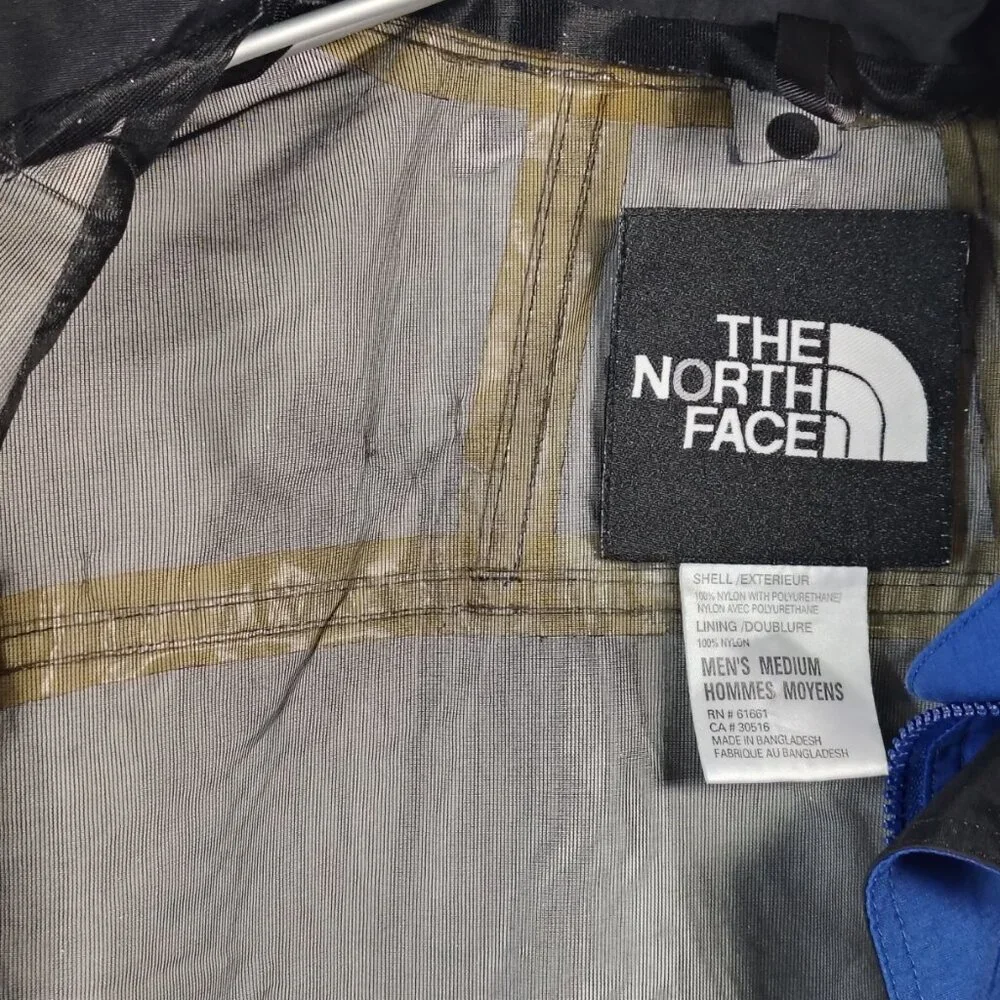 VINTAGE The North Face Mountain Light Jacket Mens Blue Black‎ Goretex Ski Snow